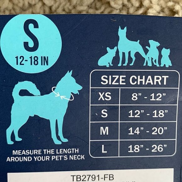 NWT Watermelon Picnic Print Dog Collar size Small 12” - 18” - Picture 3 of 4